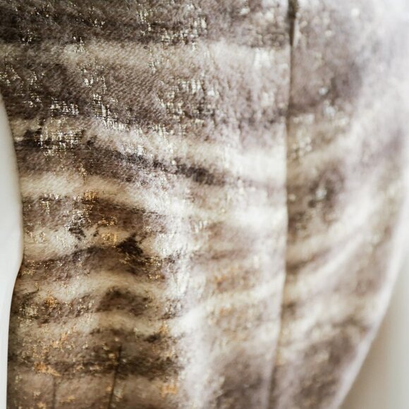 Lafayette 148 Wool Silk Blend Bronze Gold Dress - Picture 8 of 9